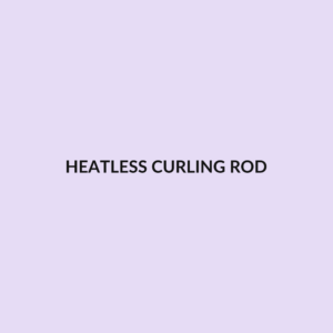 Home Heatless Curling Rod Headband