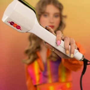Home Ceramic Hair Straightener Brush